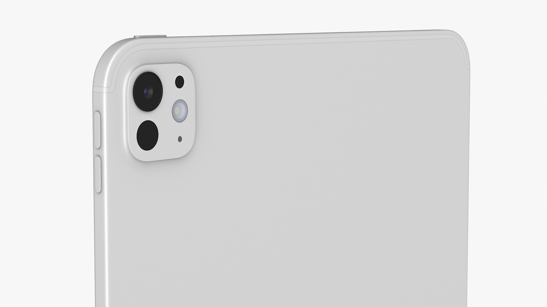 IPad Pro 2024 11 Inch Silver Turned Off 3D model