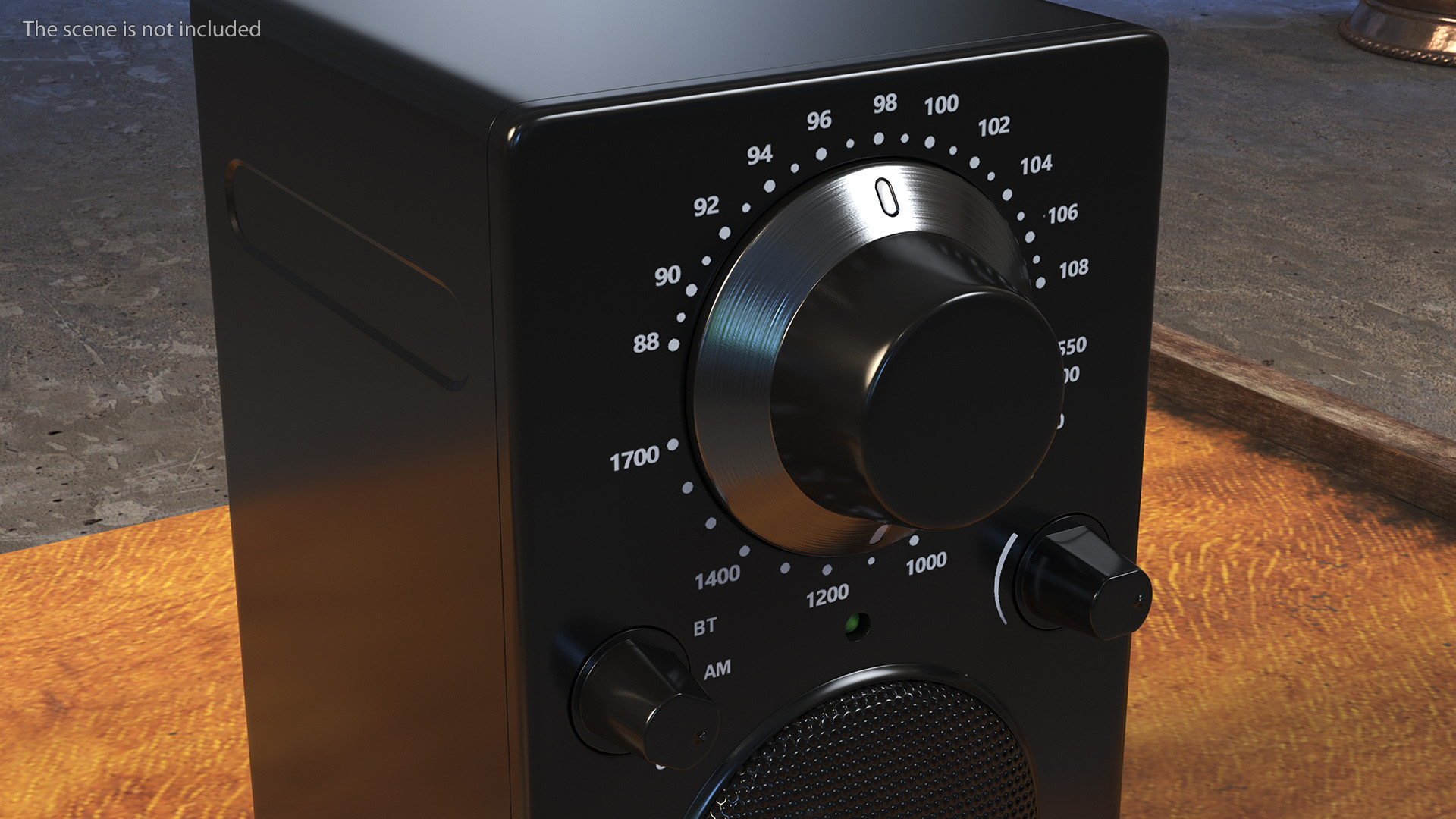 3D model Portable Radio Tivoli Audio PAL BT Black
