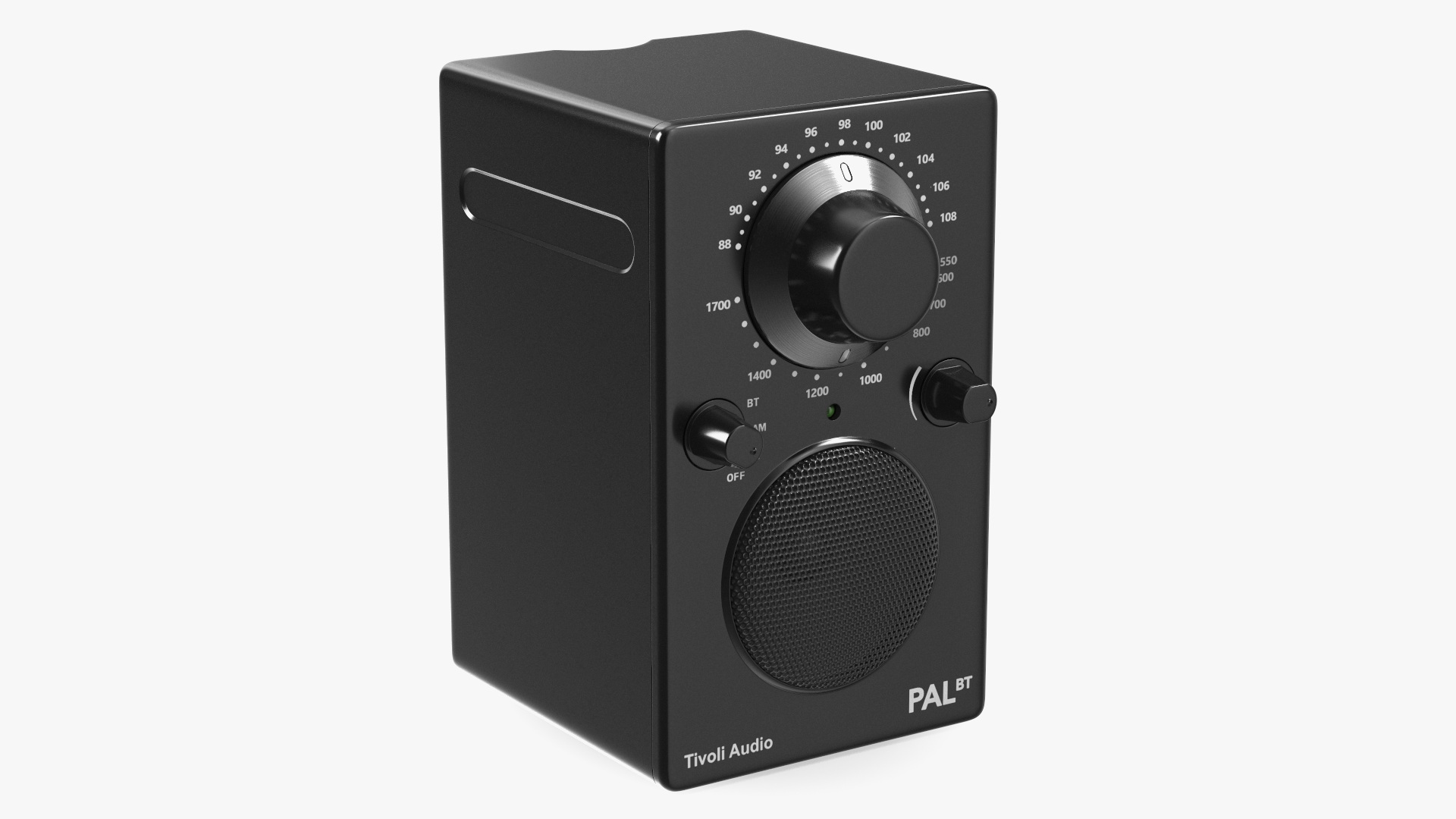 3D model Portable Radio Tivoli Audio PAL BT Black