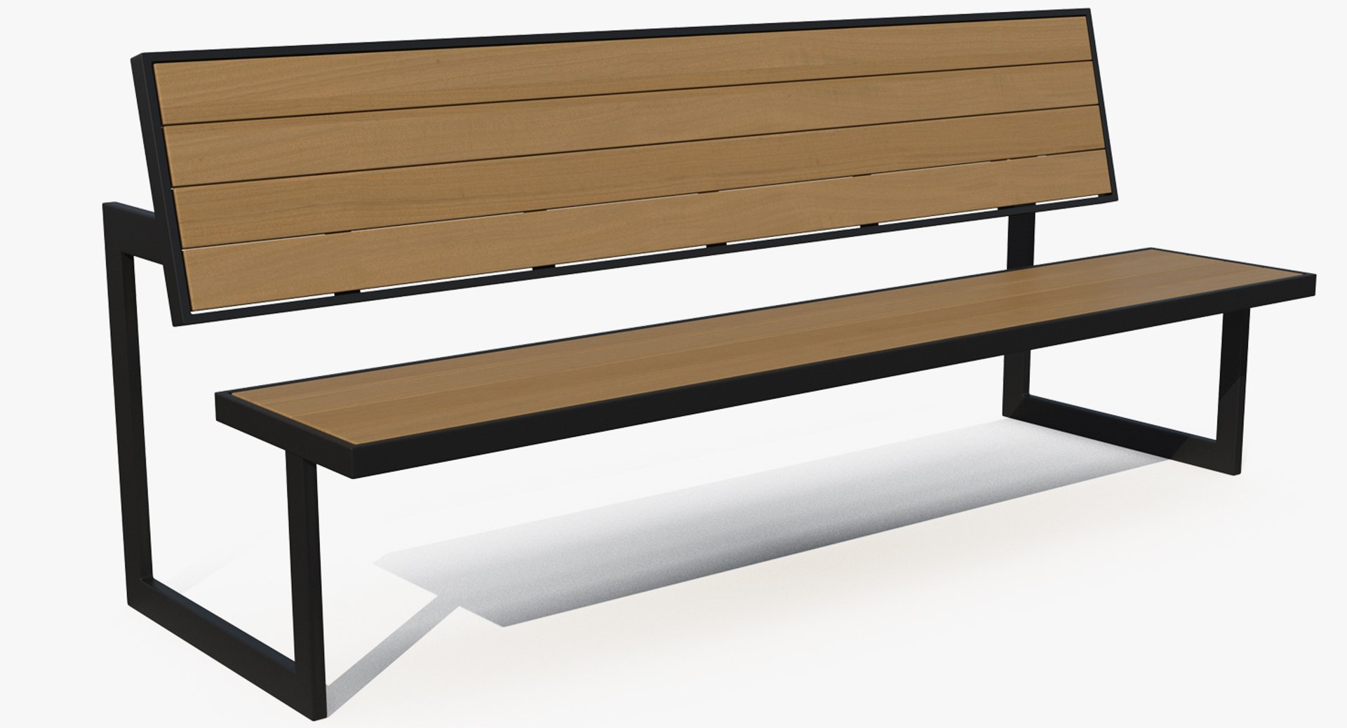 Washington Park Band Shell and Speaker Podium with Fur 3D model