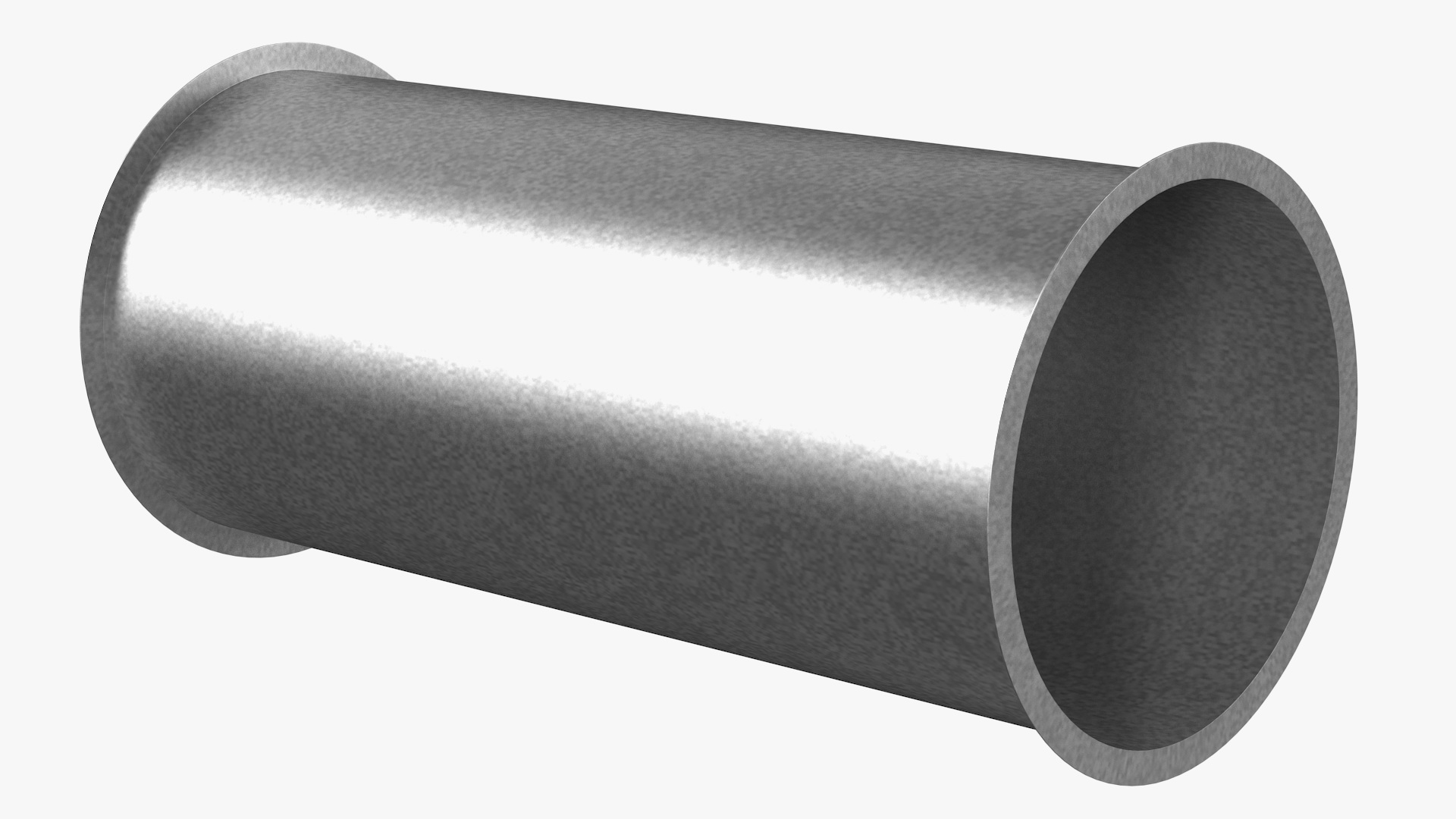 3D model Ventilation Shaft Pipe System Components