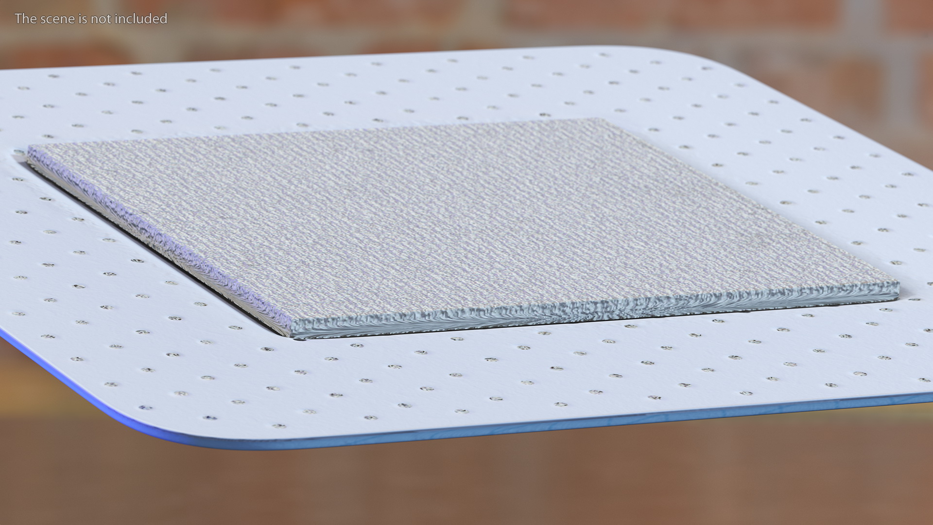 Square Band Aid for Kids 3D model