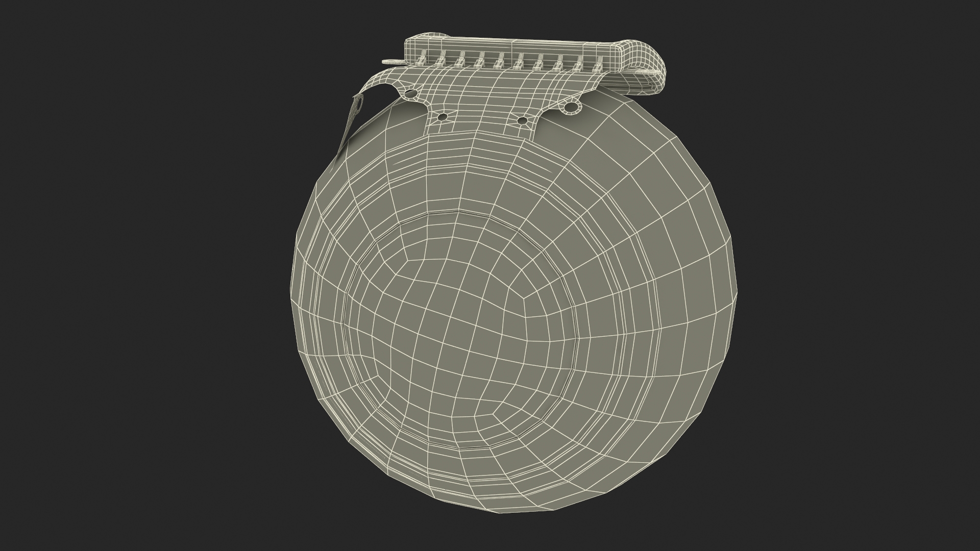 3D Bionic Eye Implant model