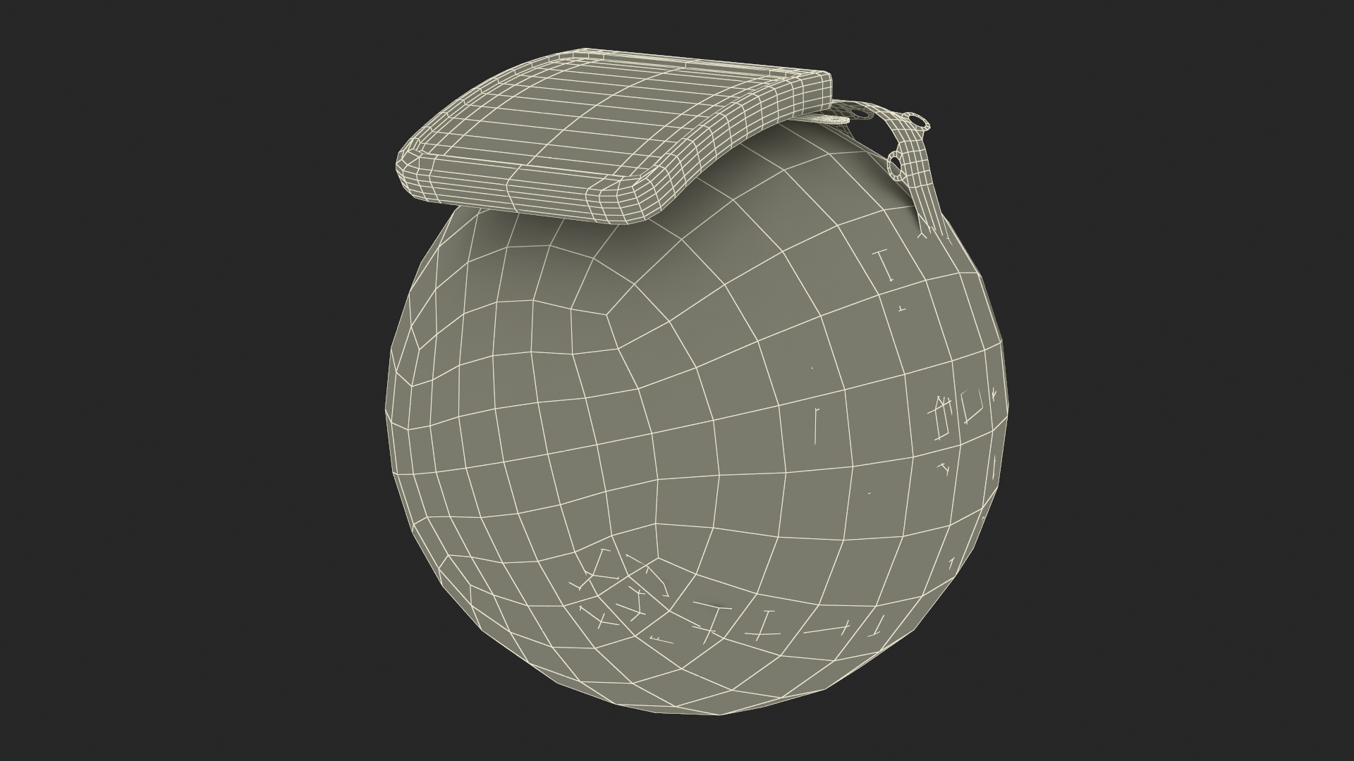 3D Bionic Eye Implant model