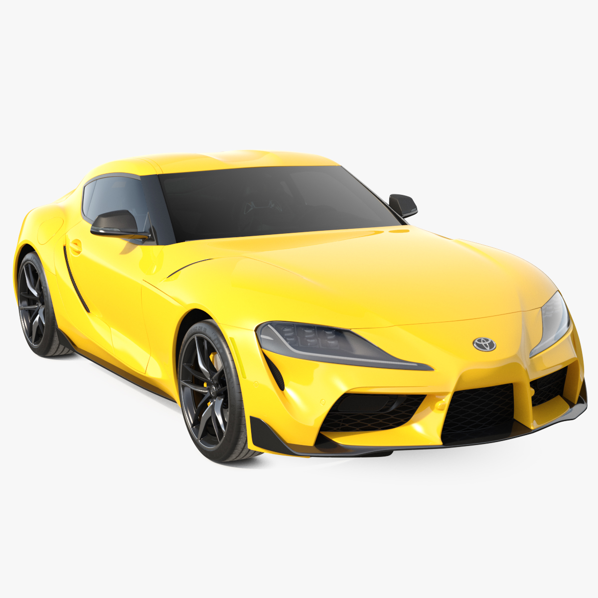 Toyota Supra 2019 Simple Interior