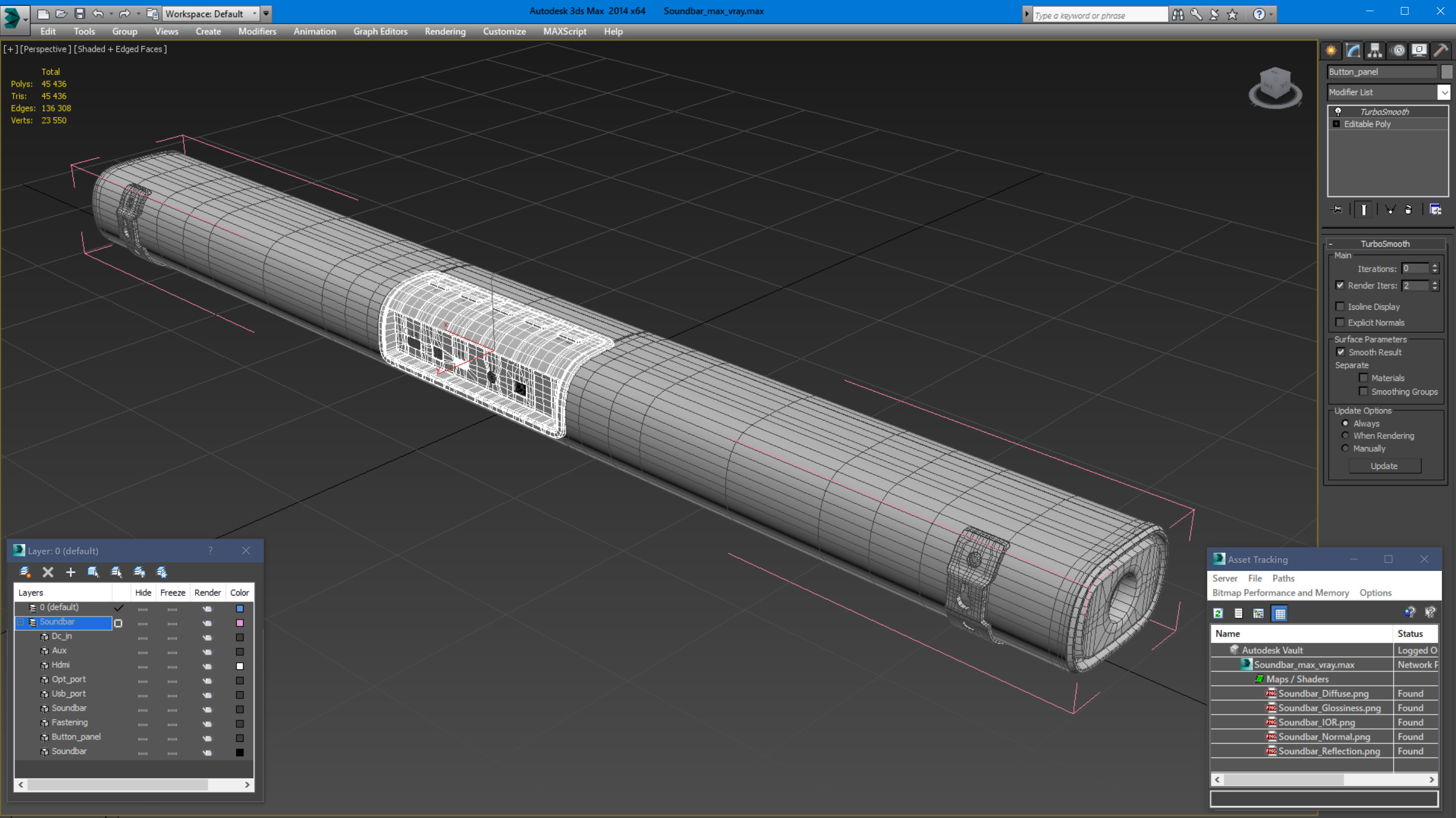 3D model Soundbar