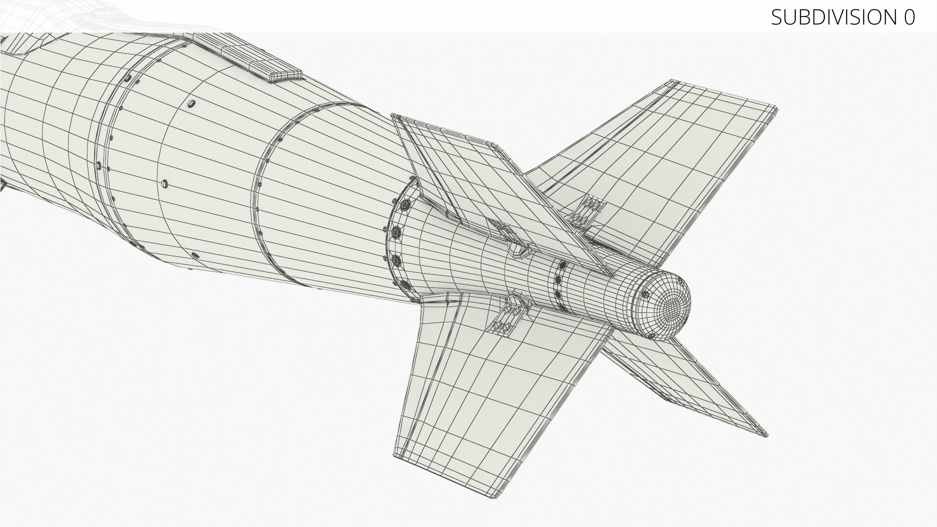 Military Heavy Guided Missile - view 7