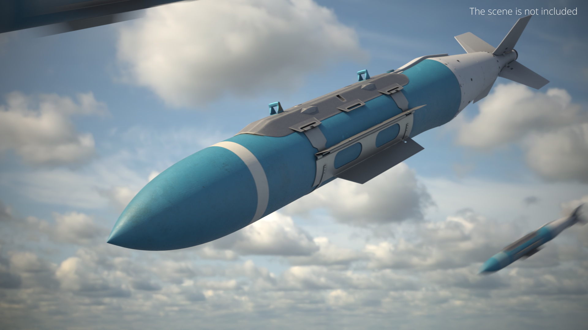Military Heavy Guided Missile - view 2