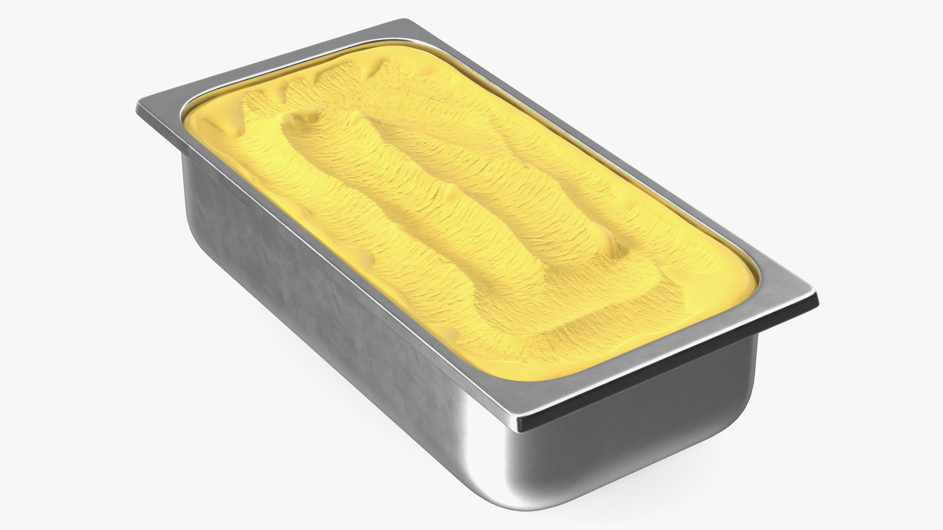 3D Banana Ice Cream Tray