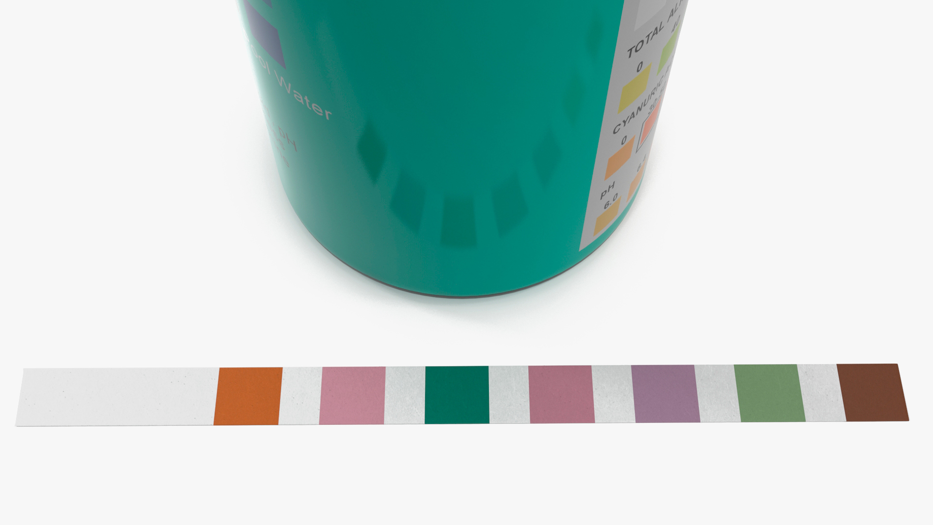 3D model Water Hardness Test Strips Jar