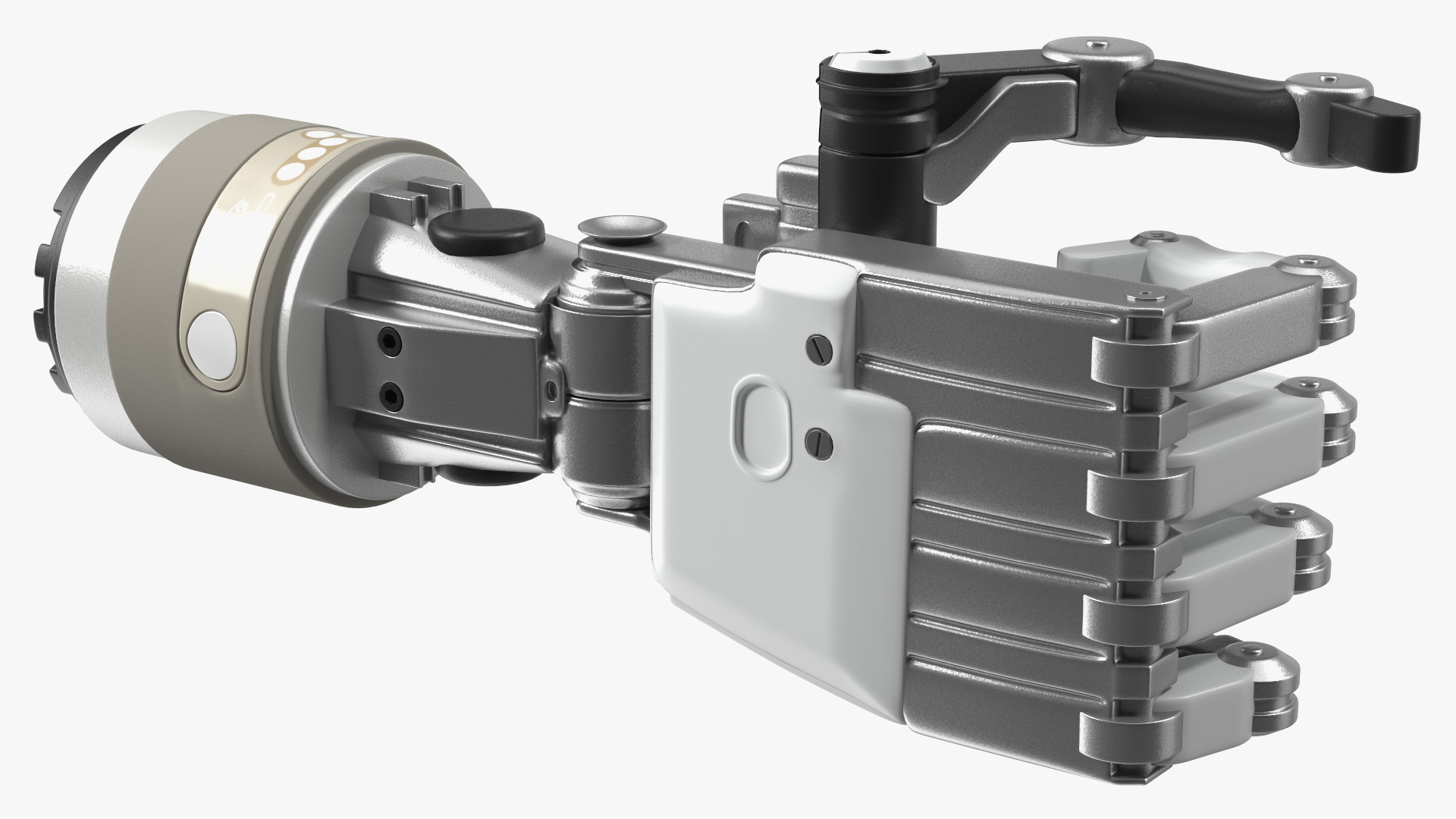 Arm Mechanical Into Fist 3D model