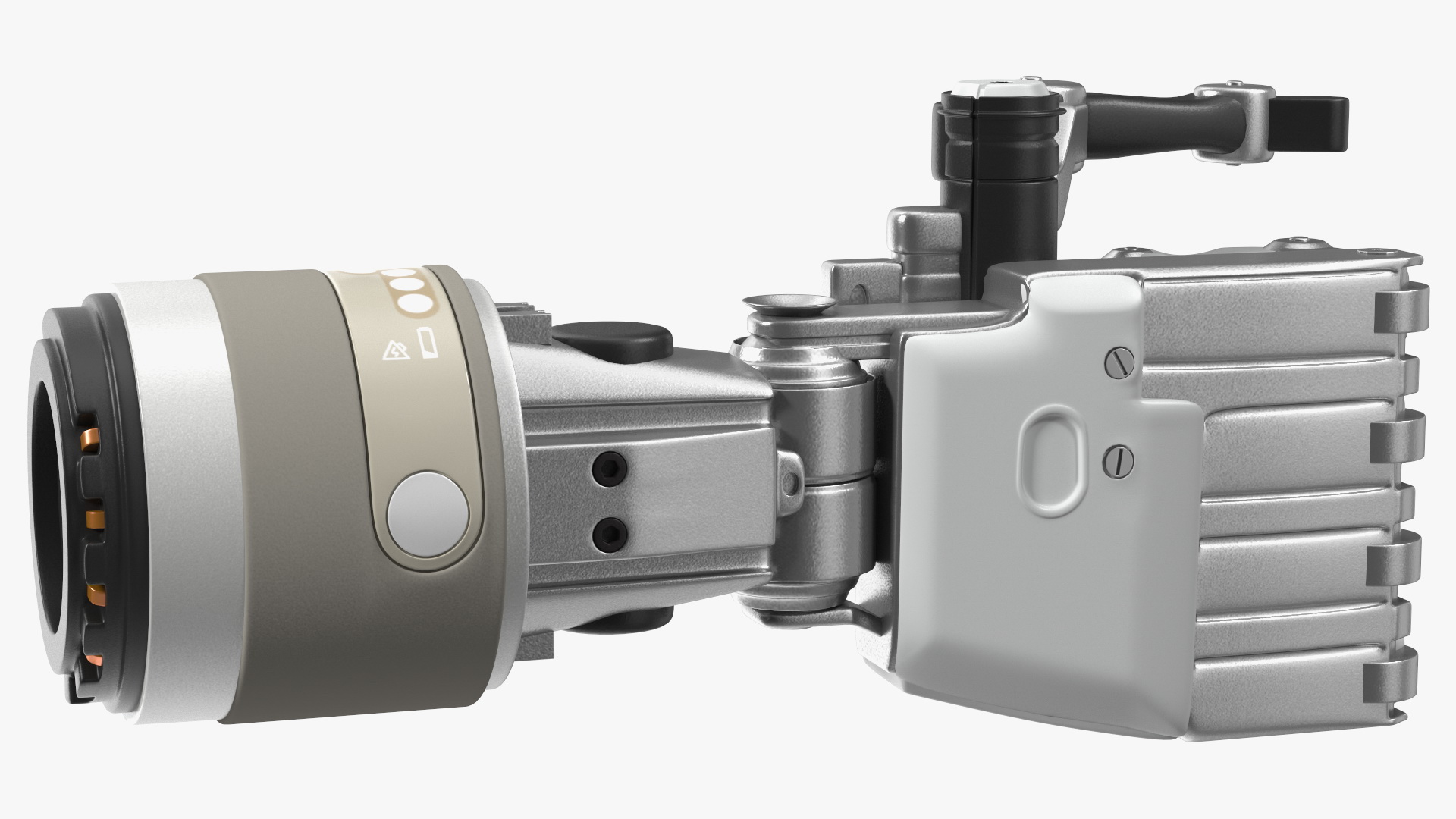 Arm Mechanical Into Fist 3D model