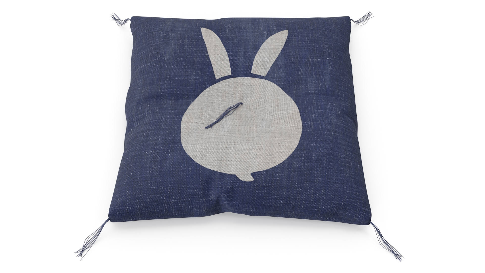 3D model Floor Sitting Pillow Blue