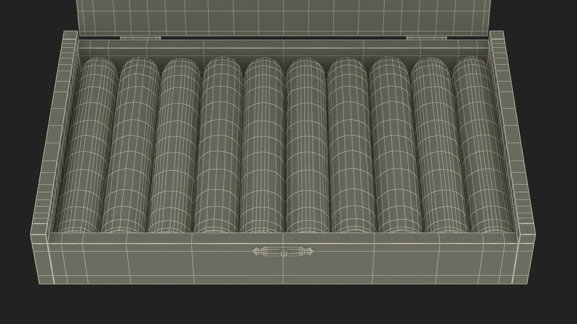 Box of Cuban Cigars 3D model