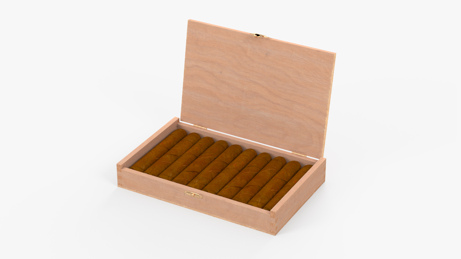 Box of Cuban Cigars 3D model