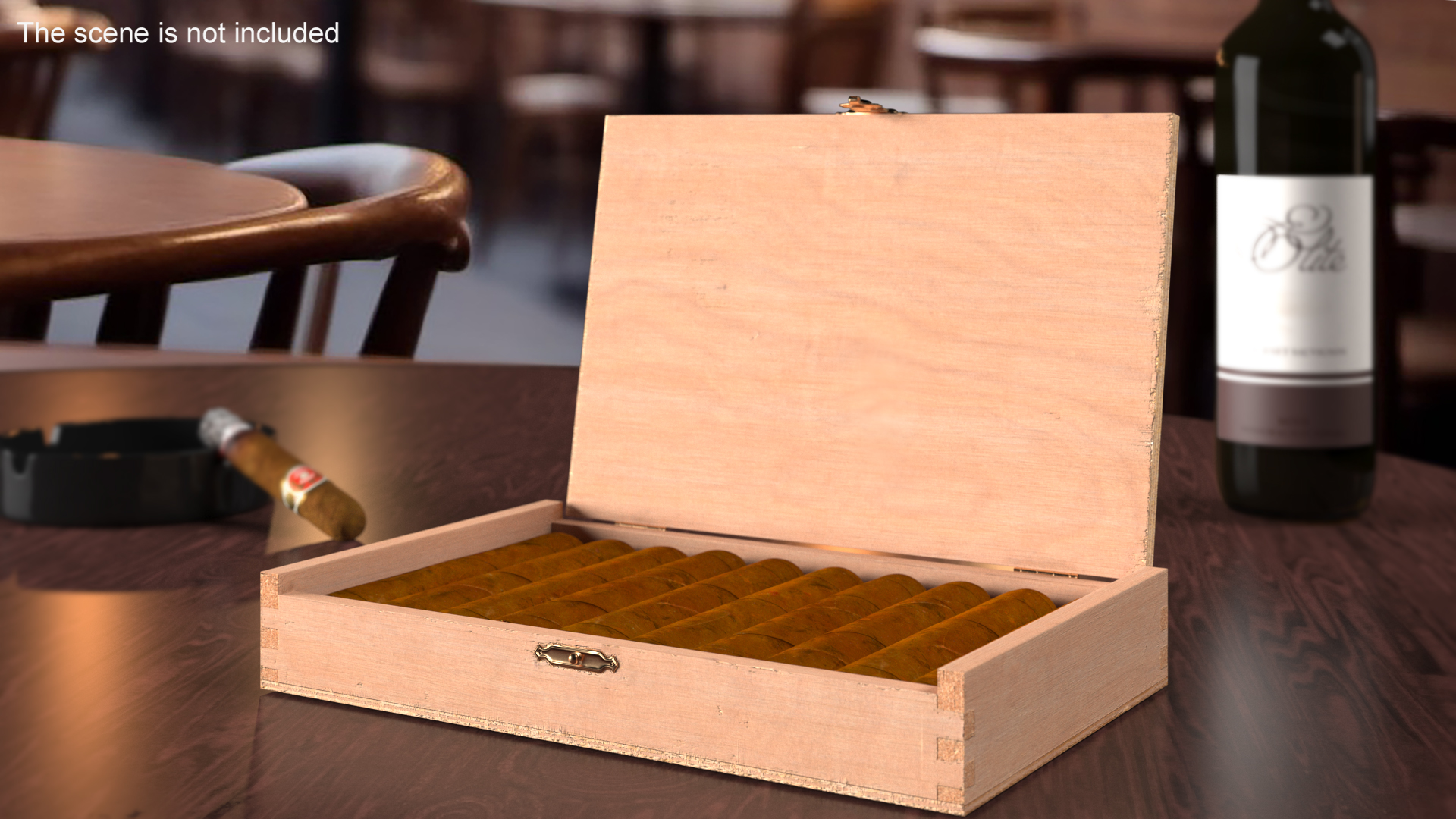 Box of Cuban Cigars 3D model