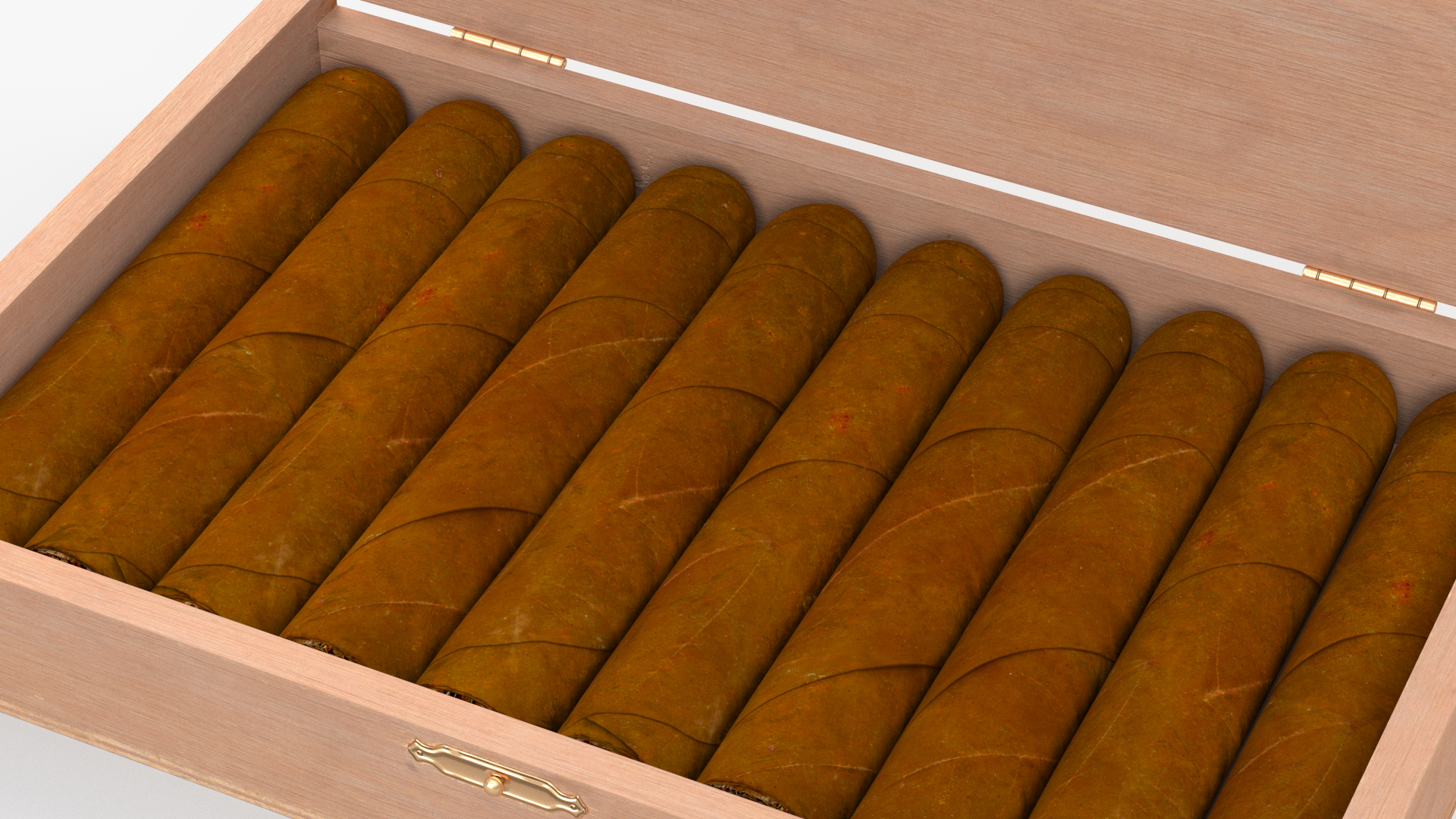 Box of Cuban Cigars 3D model