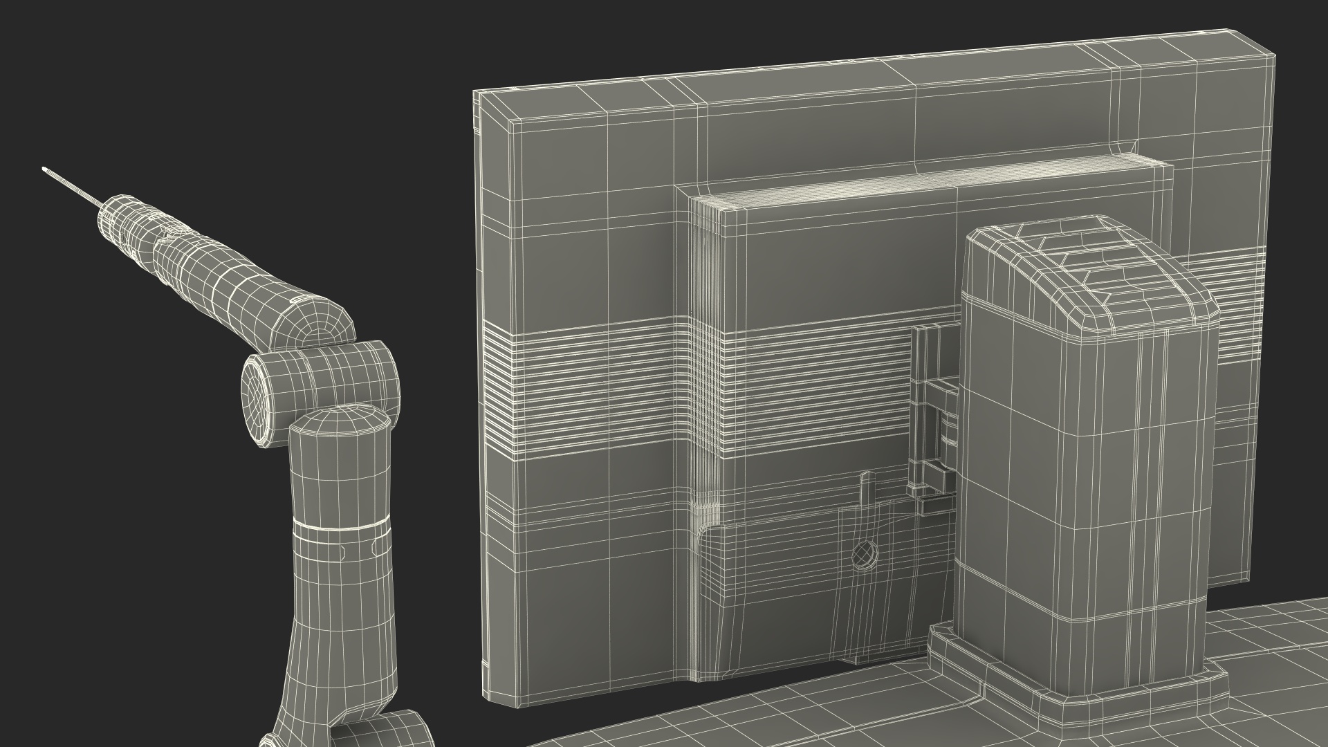 3D model CMR Surgical Versus Rigged for Cinema 4D