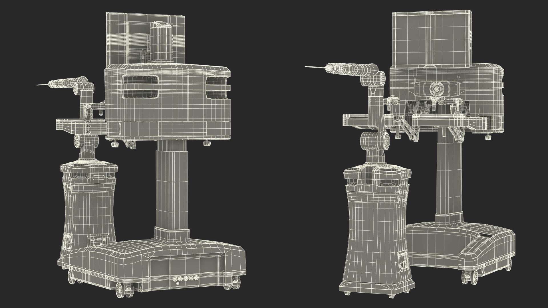 3D model CMR Surgical Versus Rigged for Cinema 4D