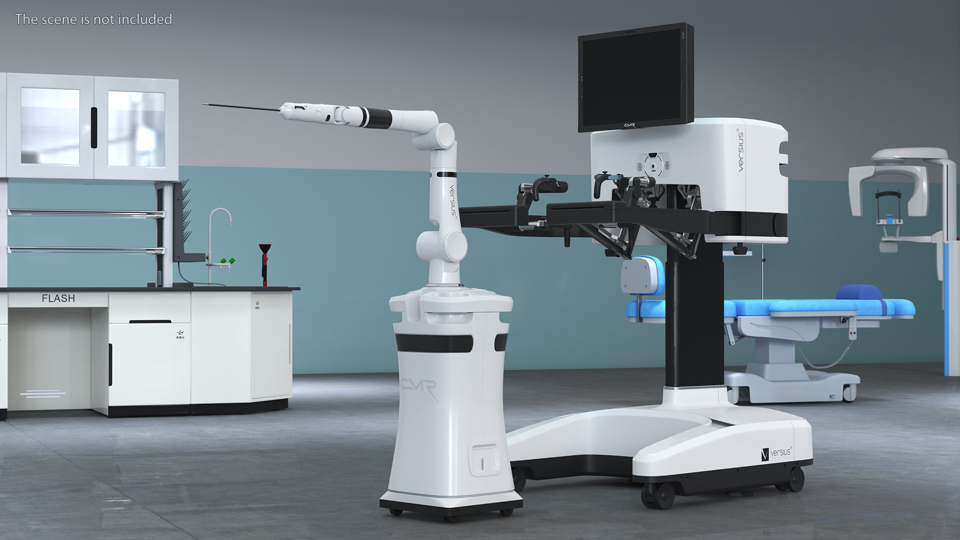 3D model CMR Surgical Versus Rigged for Cinema 4D