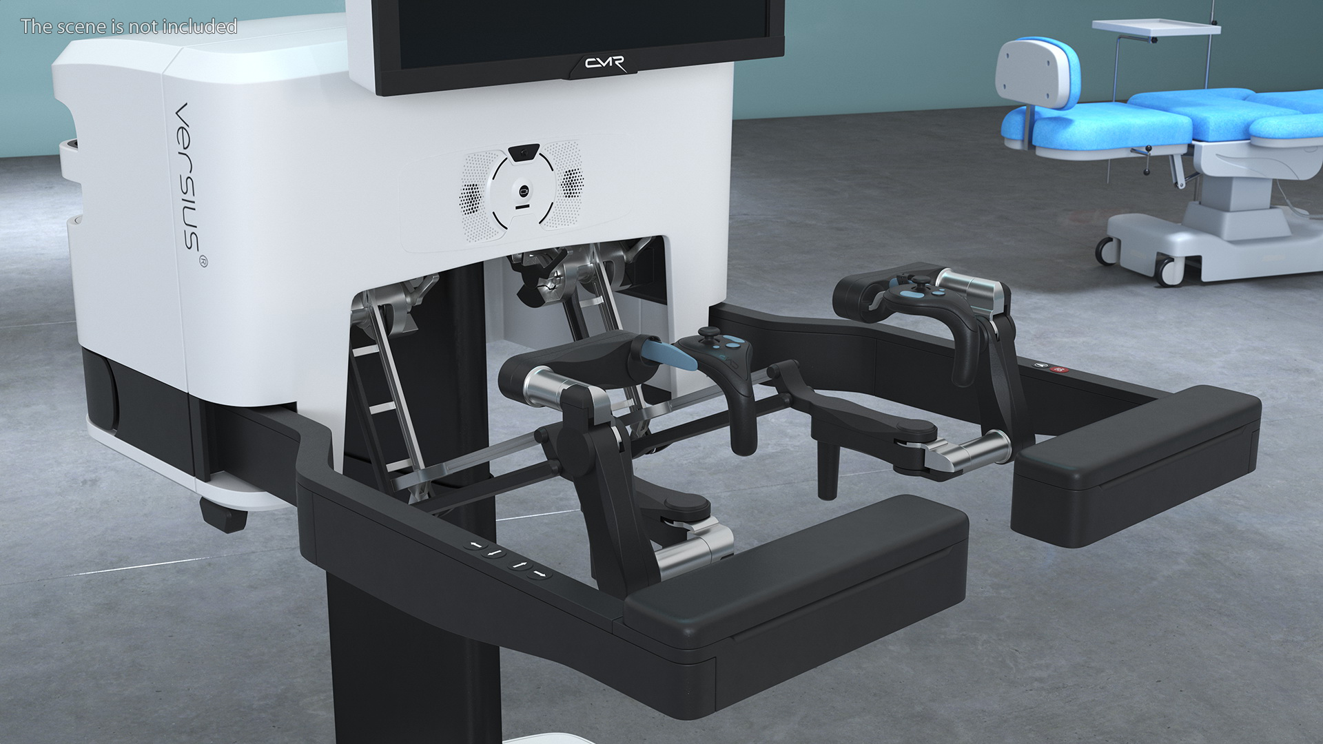 3D model CMR Surgical Versus Rigged for Cinema 4D