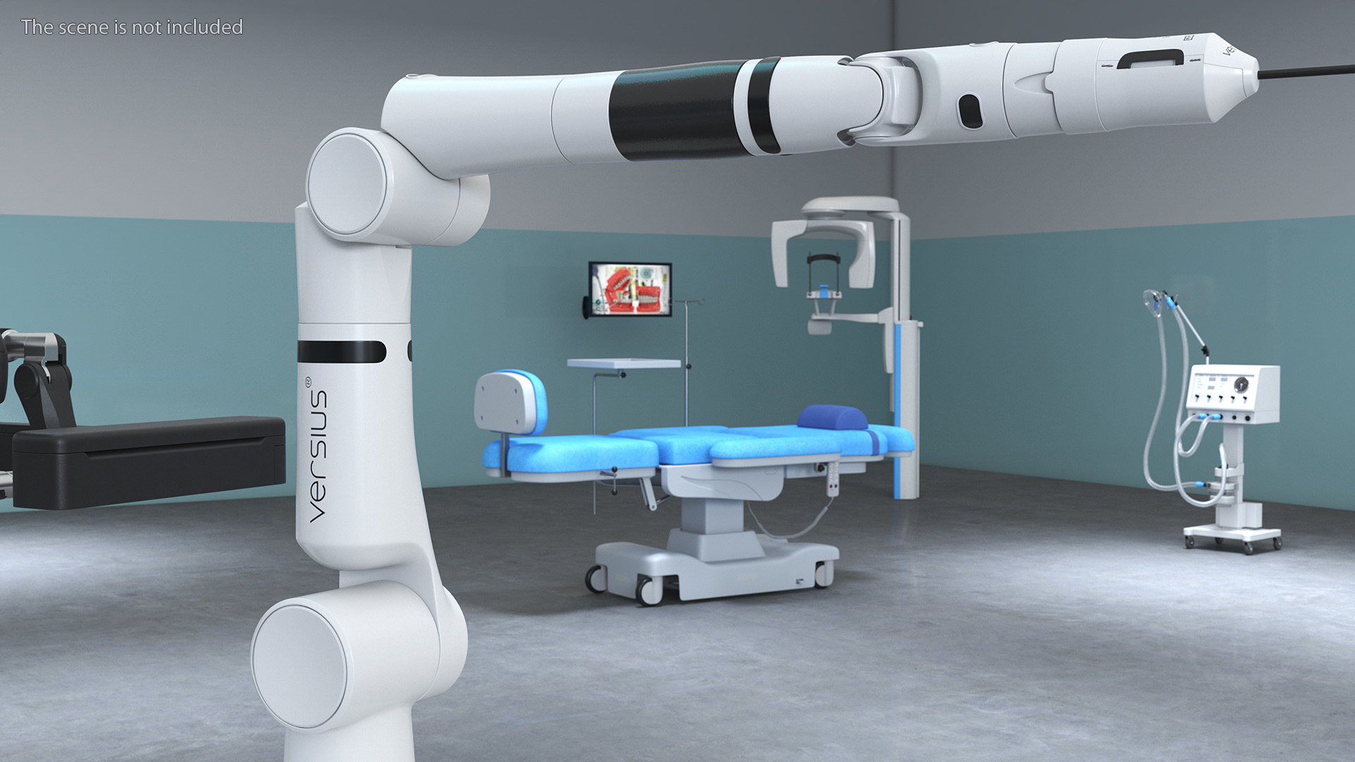 3D model CMR Surgical Versus Rigged for Cinema 4D