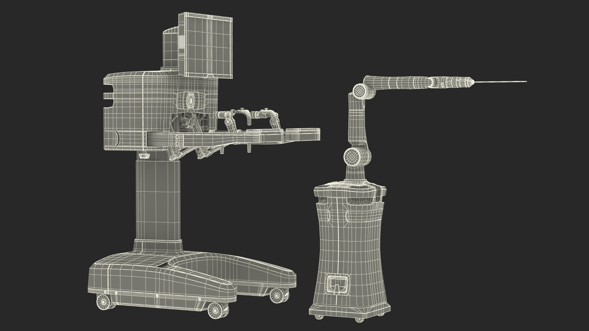 3D model CMR Surgical Versus Rigged for Cinema 4D