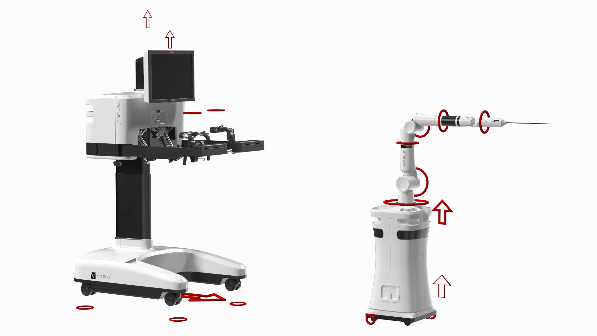 3D model CMR Surgical Versus Rigged for Cinema 4D