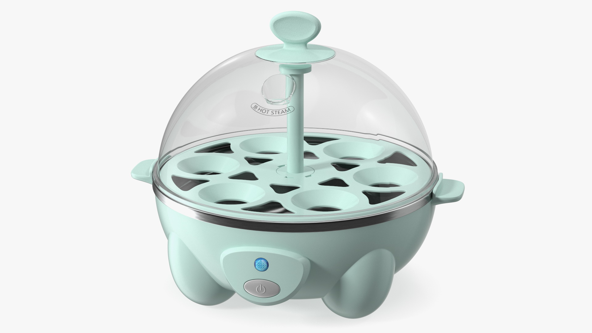 3D model Turquoise Egg Cooker