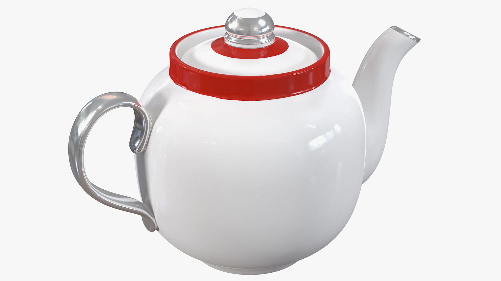 3D Vintage Soviet Teapot