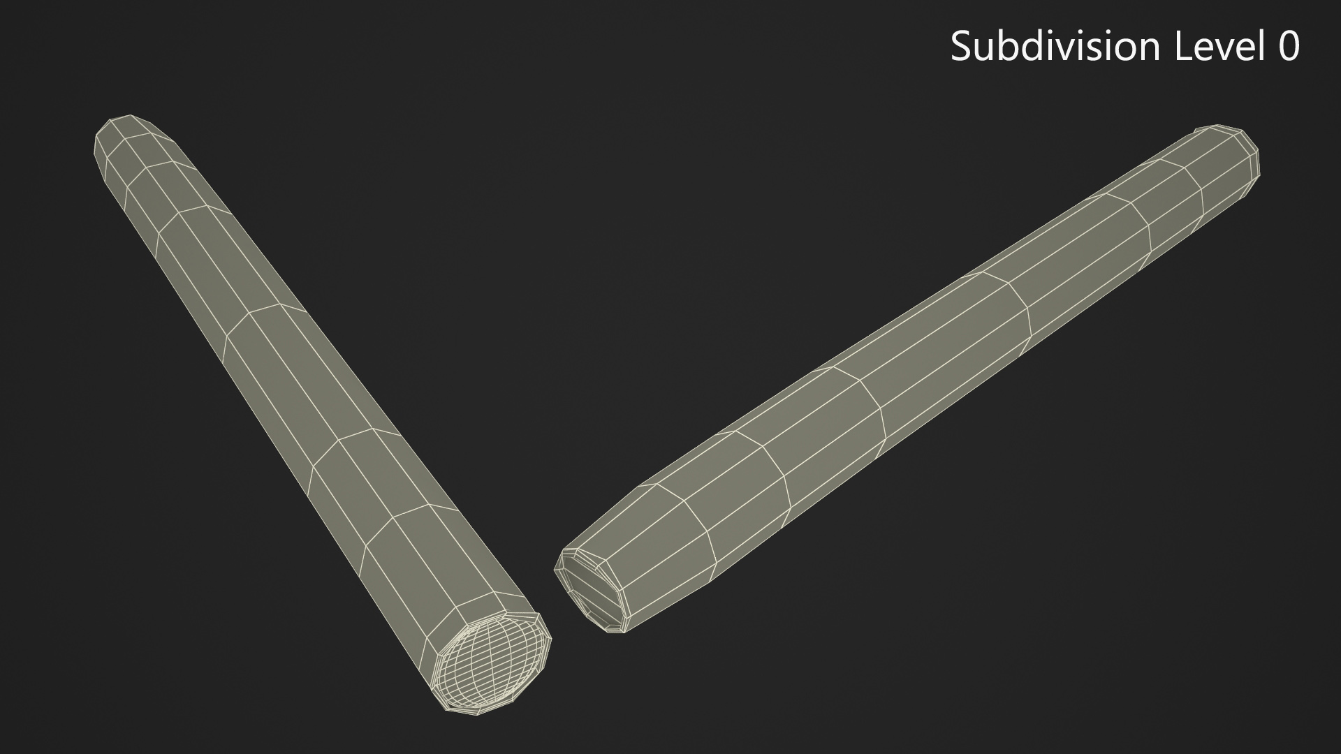 Cigarillo 3D model