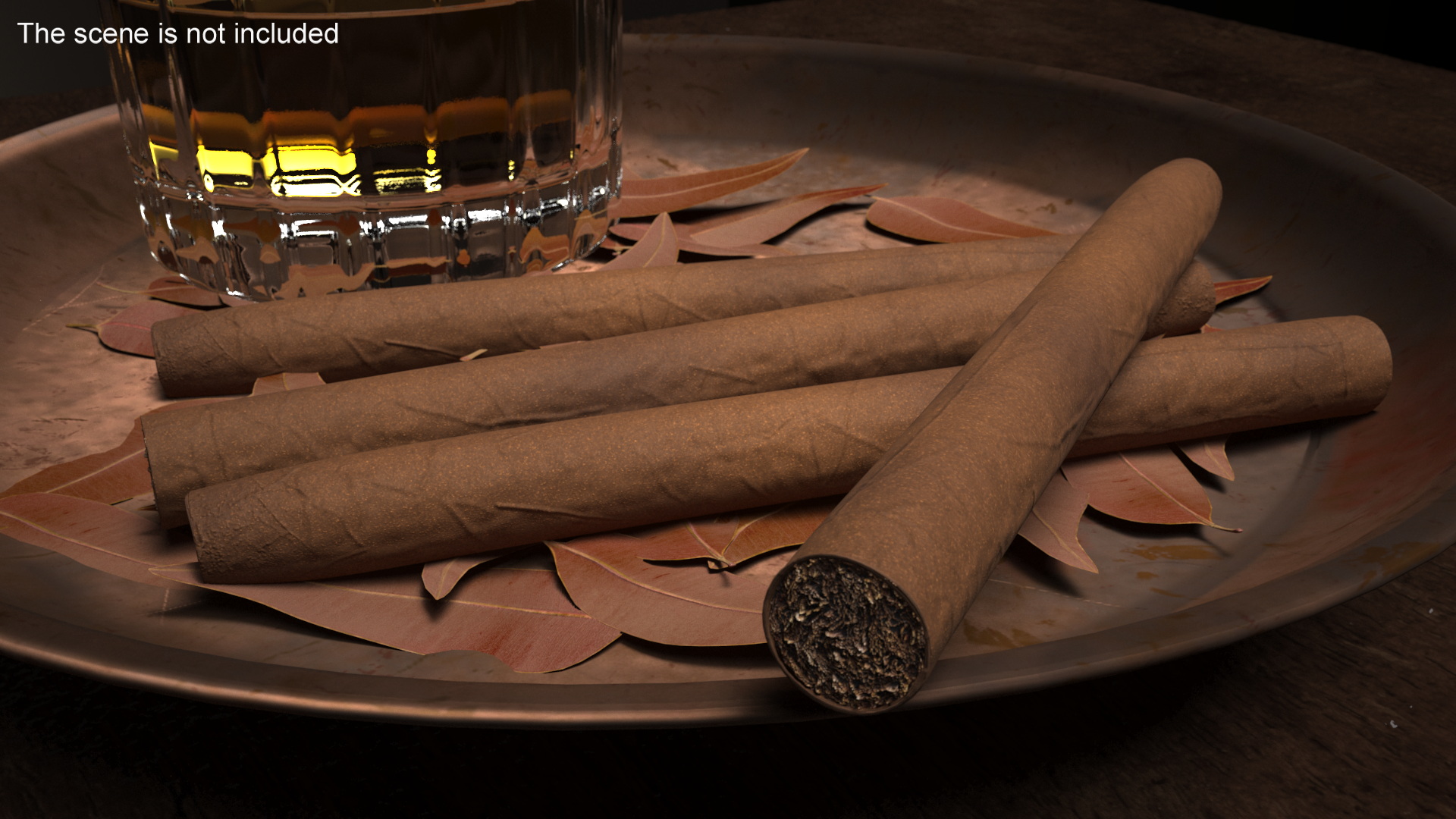 Cigarillo 3D model