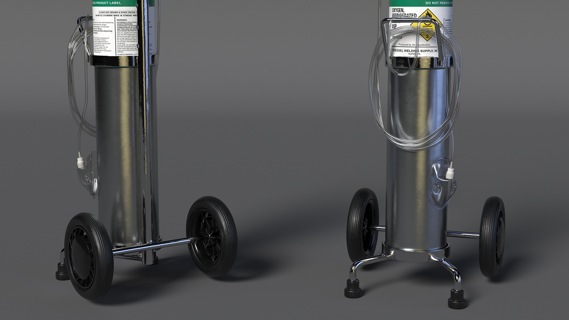Personal Oxygen Tank Holder 3D