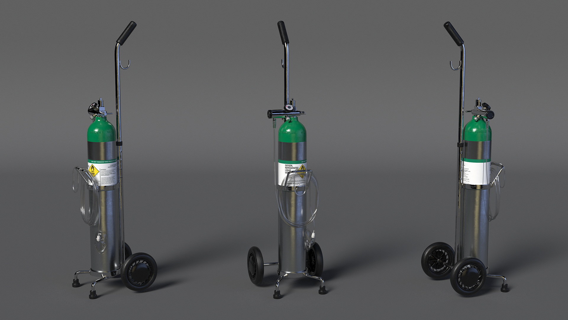 Personal Oxygen Tank Holder 3D