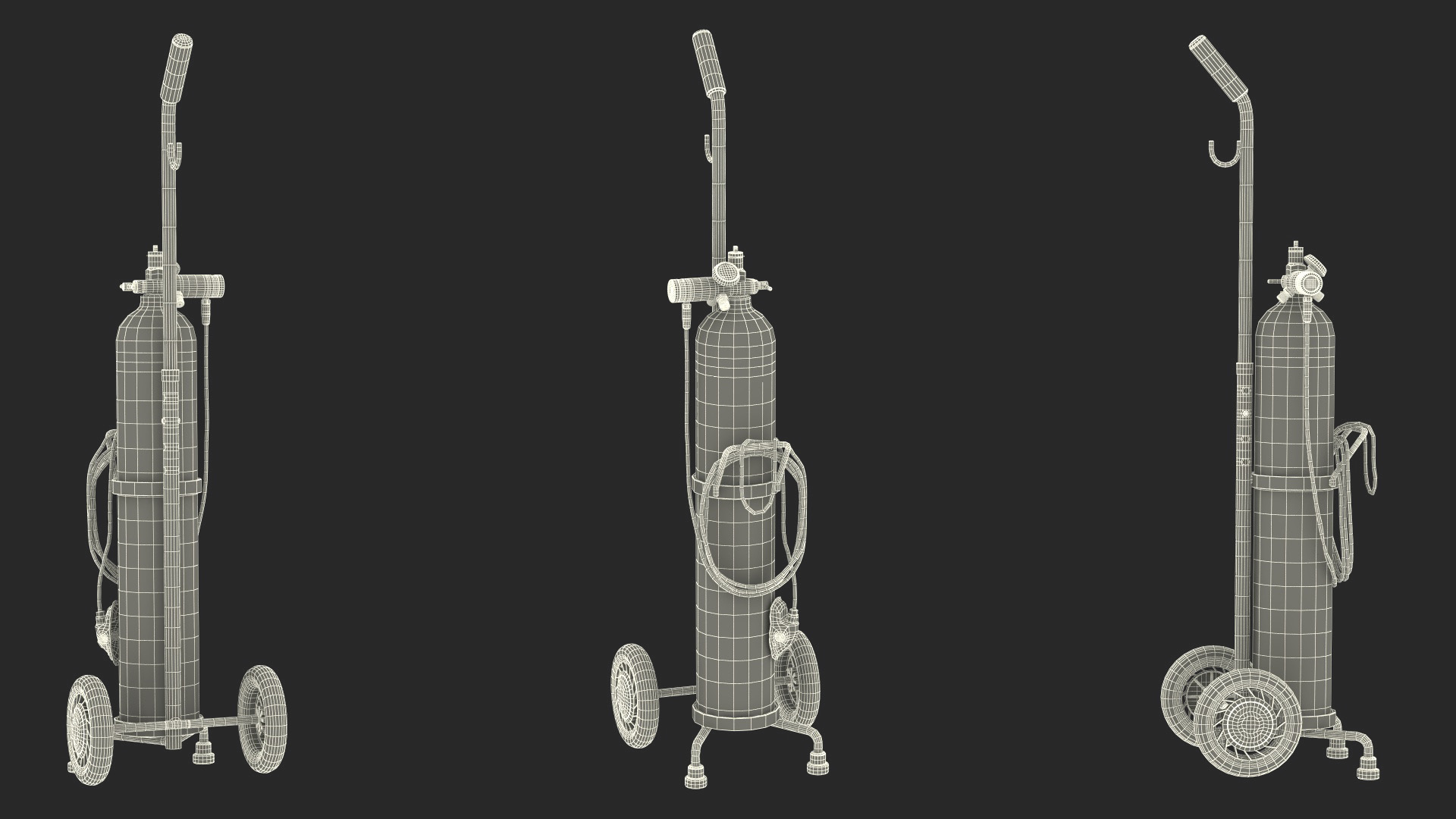 Personal Oxygen Tank Holder 3D