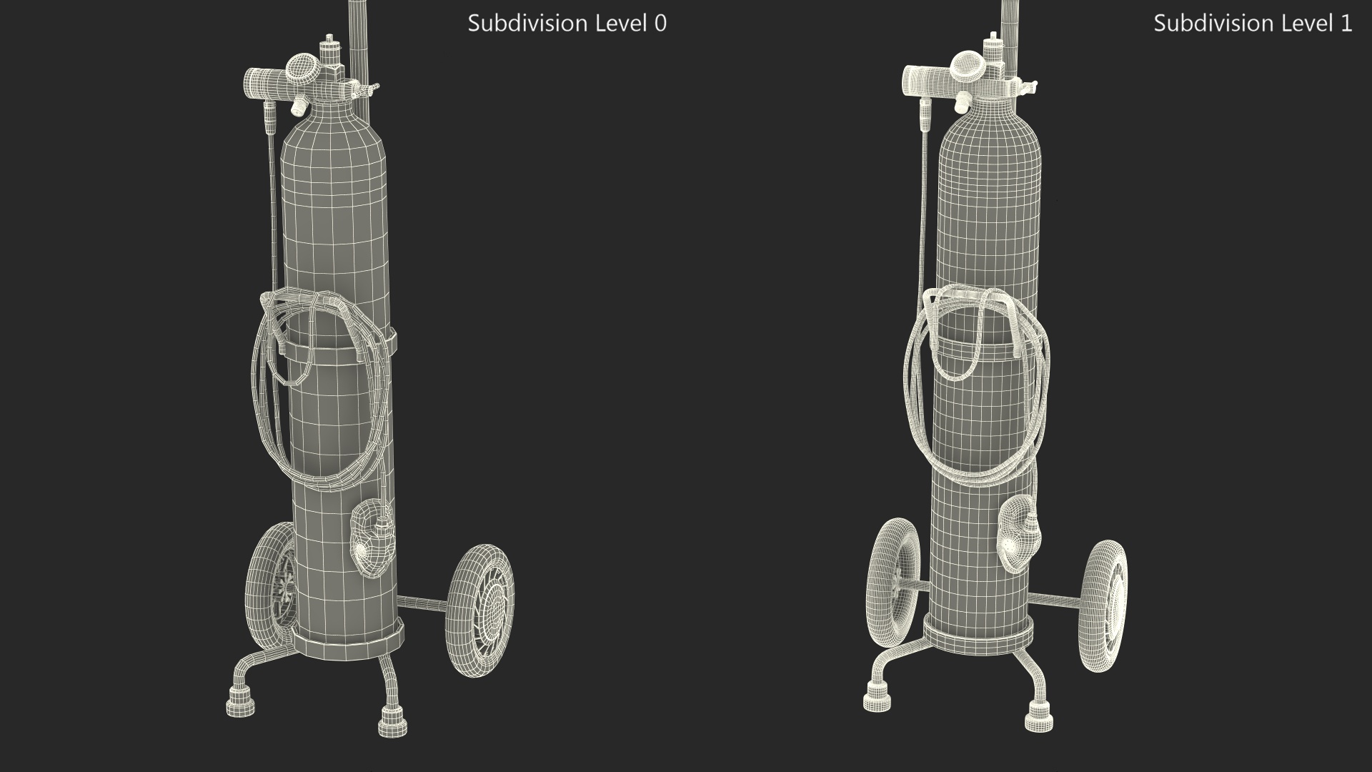 Personal Oxygen Tank Holder 3D