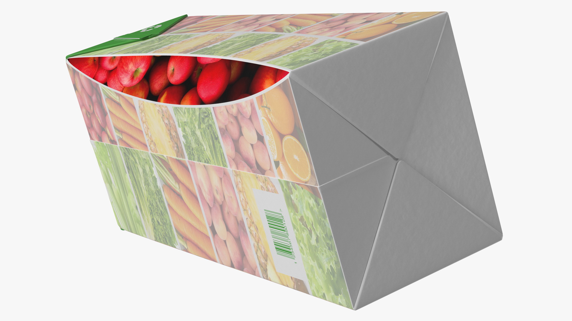 Tetra Brik Aseptic Slim Leaf Juice 3D model