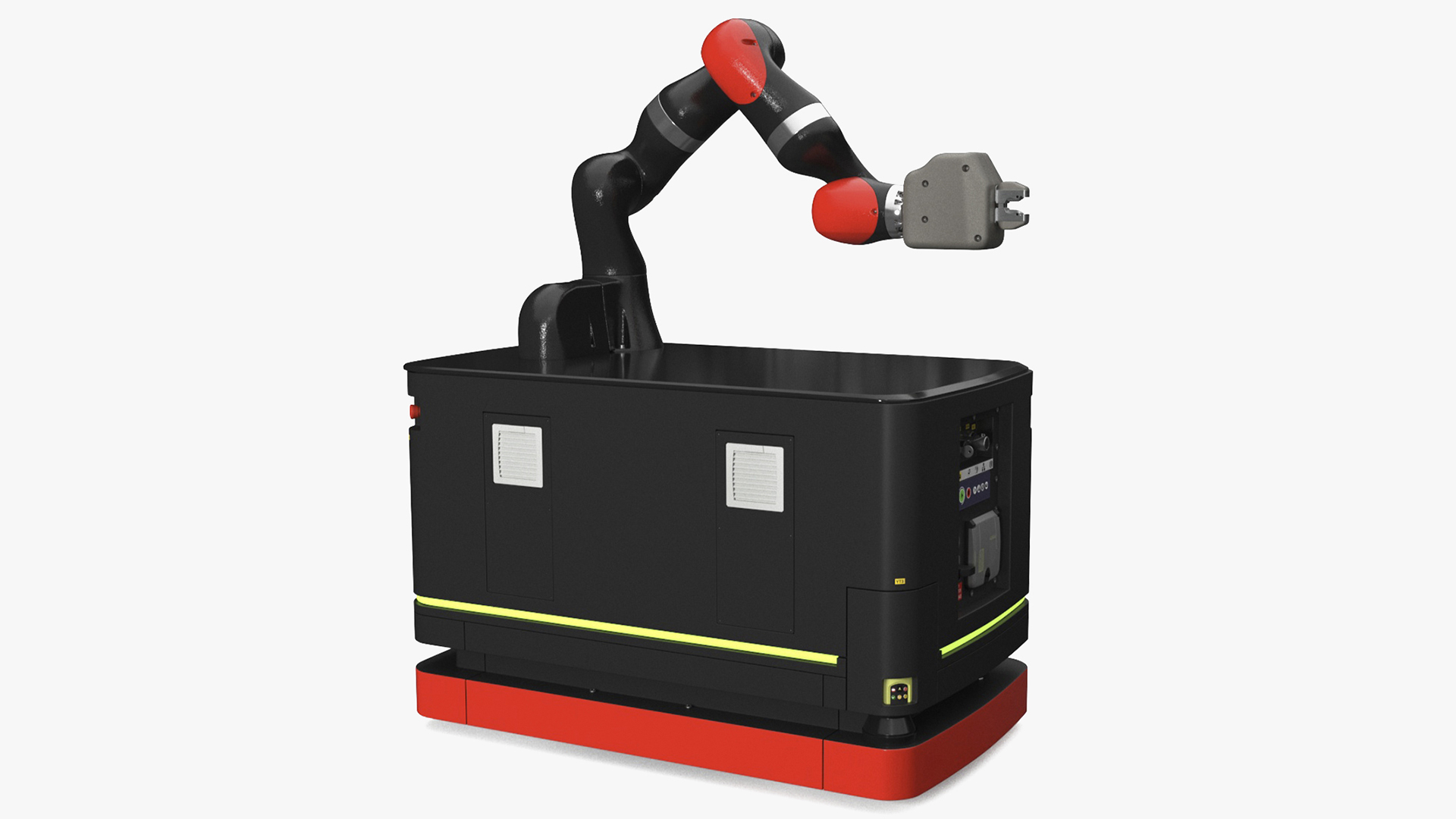 3D Autonomous Robot Hand with Manipulator model