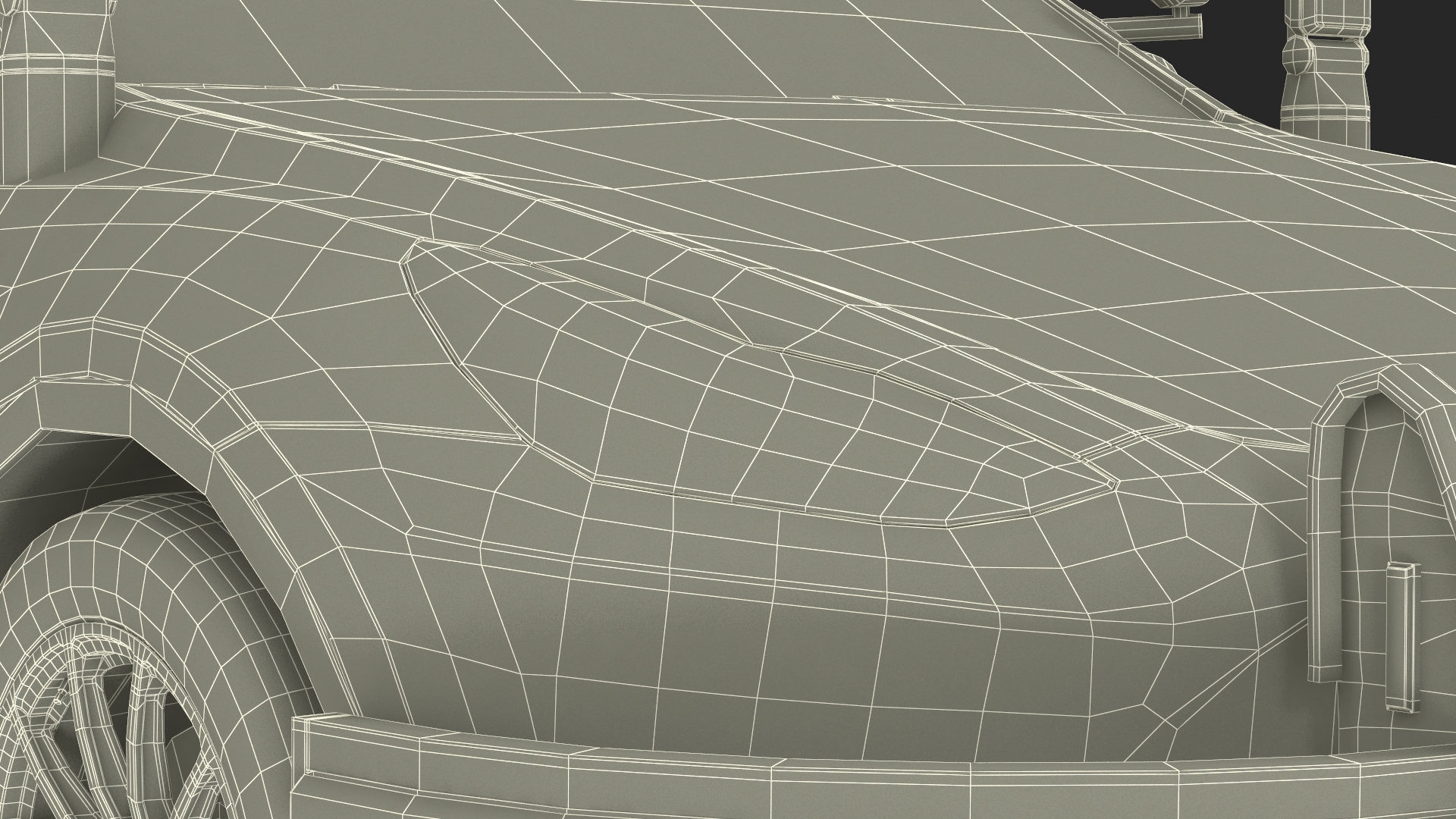 Police Car Tesla Model Y 3D model