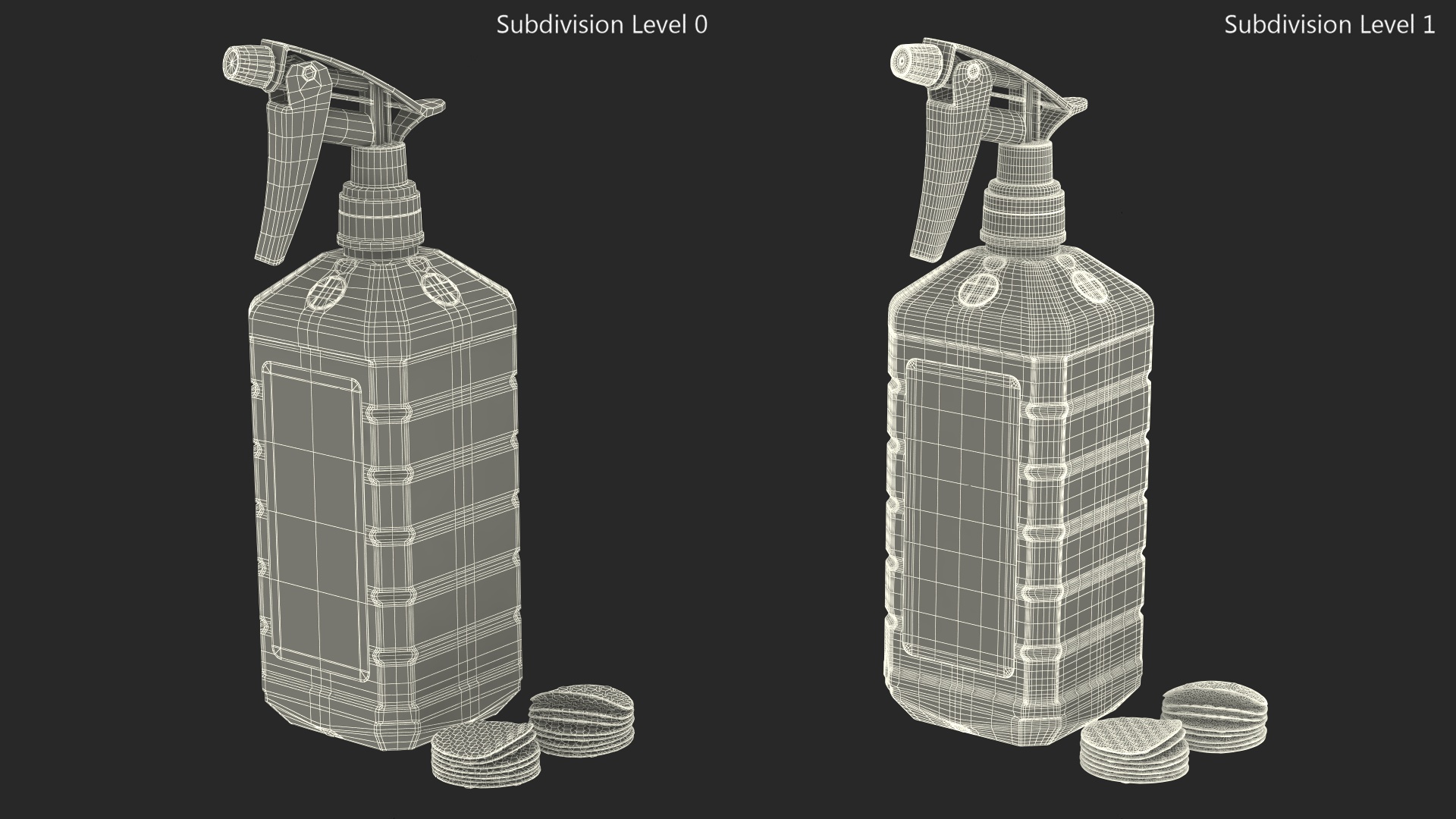 3D model Isopropyl Alcohol Spray Bottle