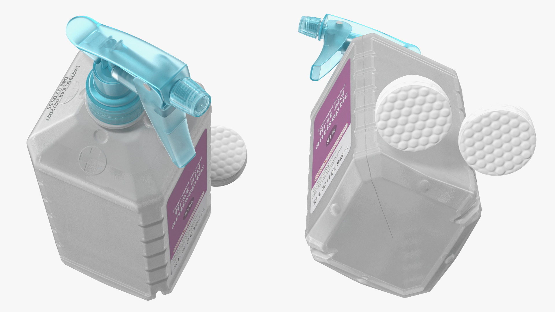 3D model Isopropyl Alcohol Spray Bottle