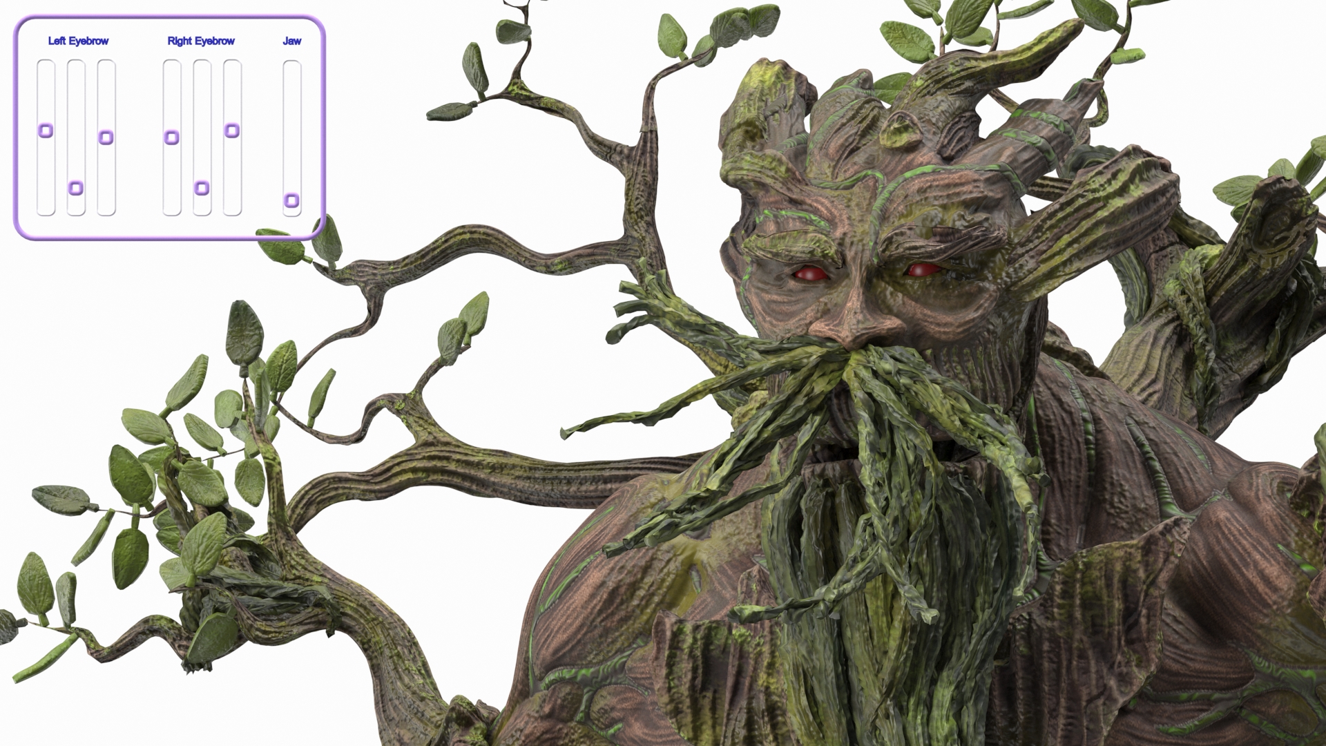 Dendroid Rigged for Cinema 4D 3D model