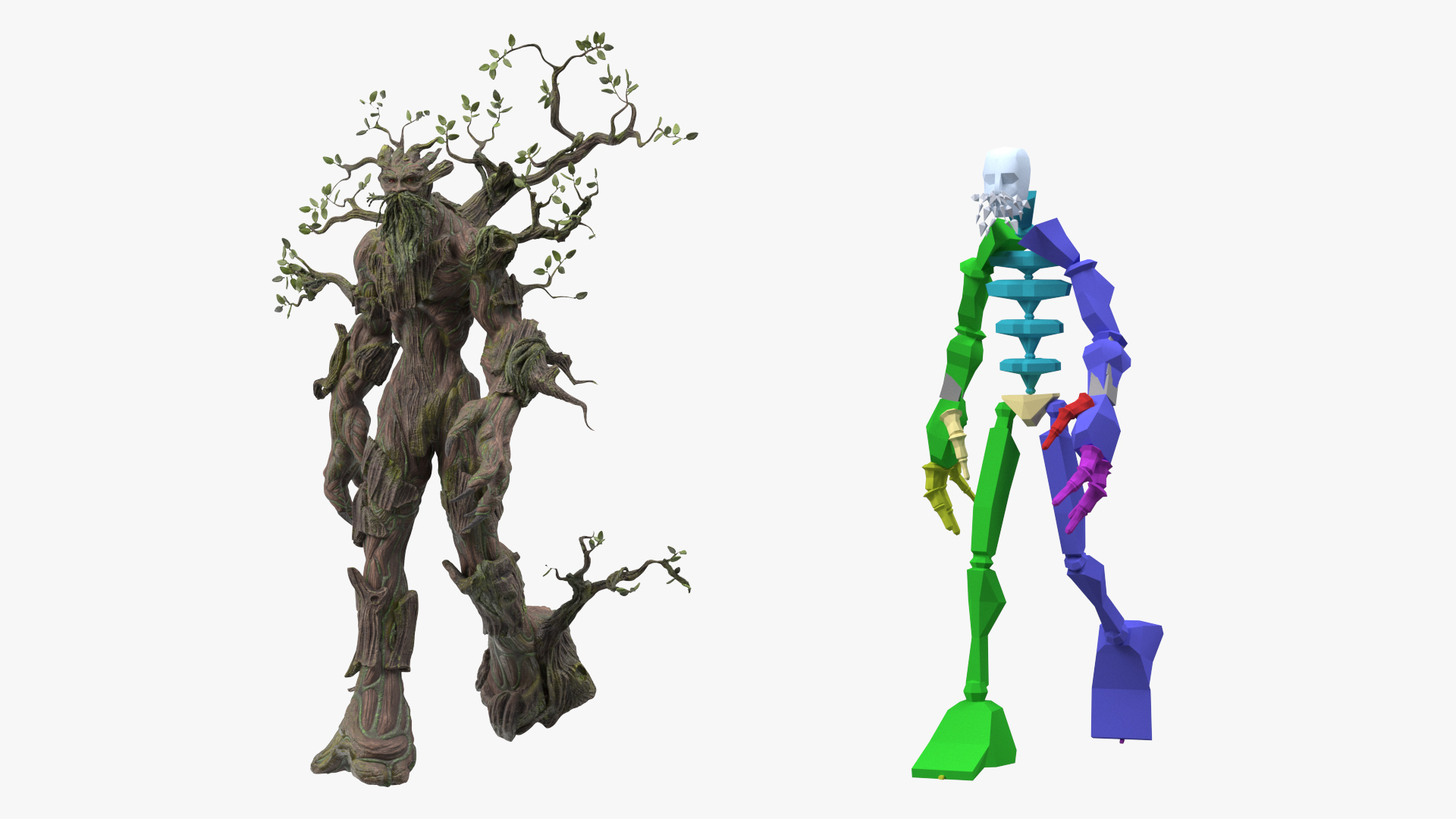 Dendroid Rigged for Cinema 4D 3D model