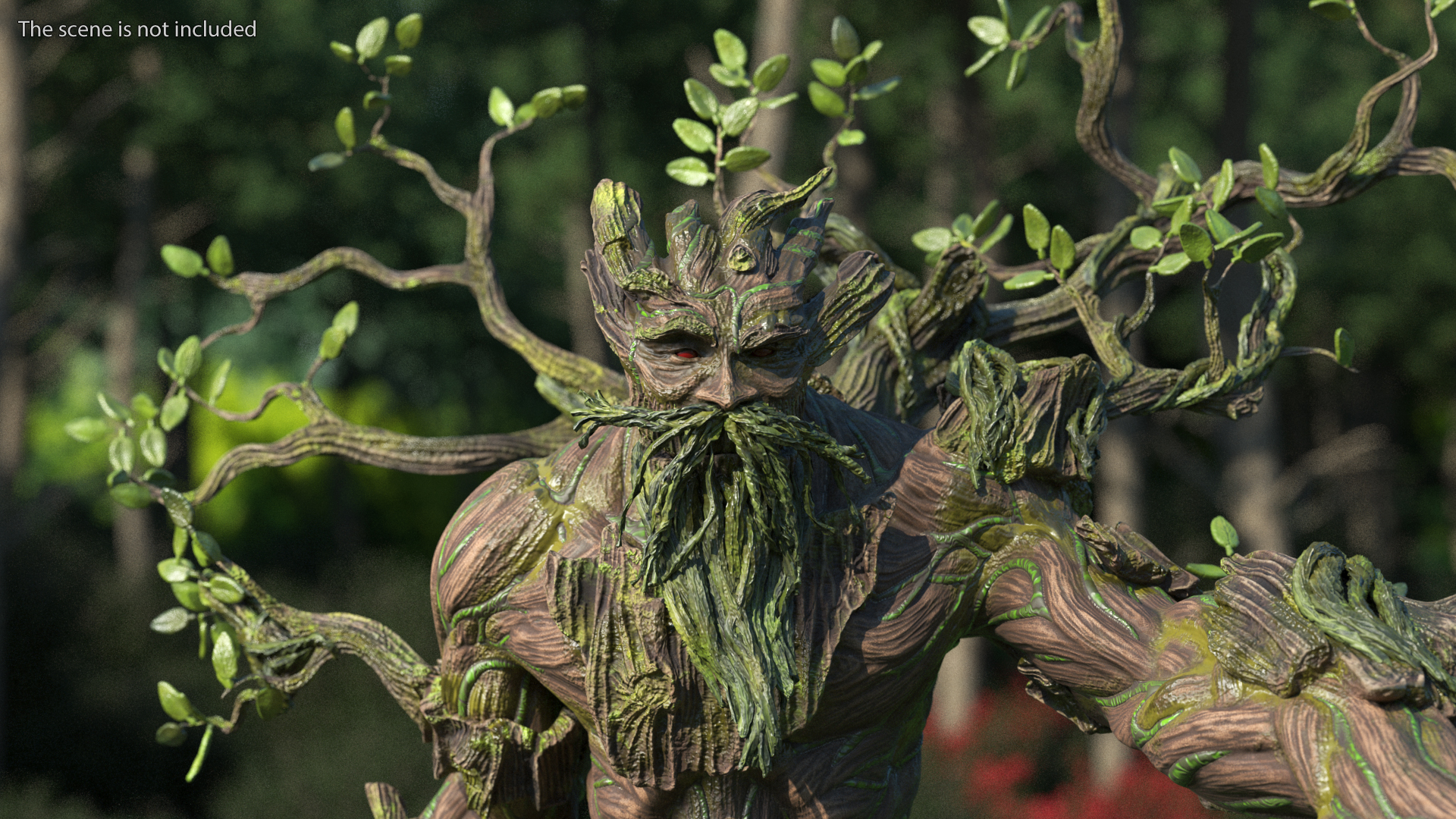 Dendroid Rigged for Cinema 4D 3D model
