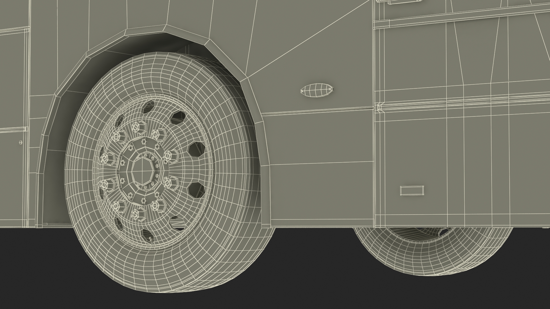 3D Electric Bus Alexander Dennis BYD 500 Simple Interior model