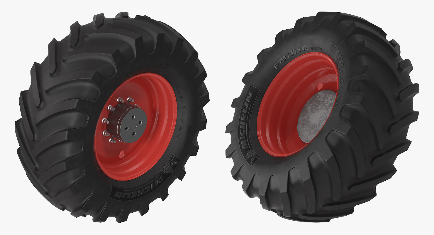 Michelin Tractor Wheel 3D