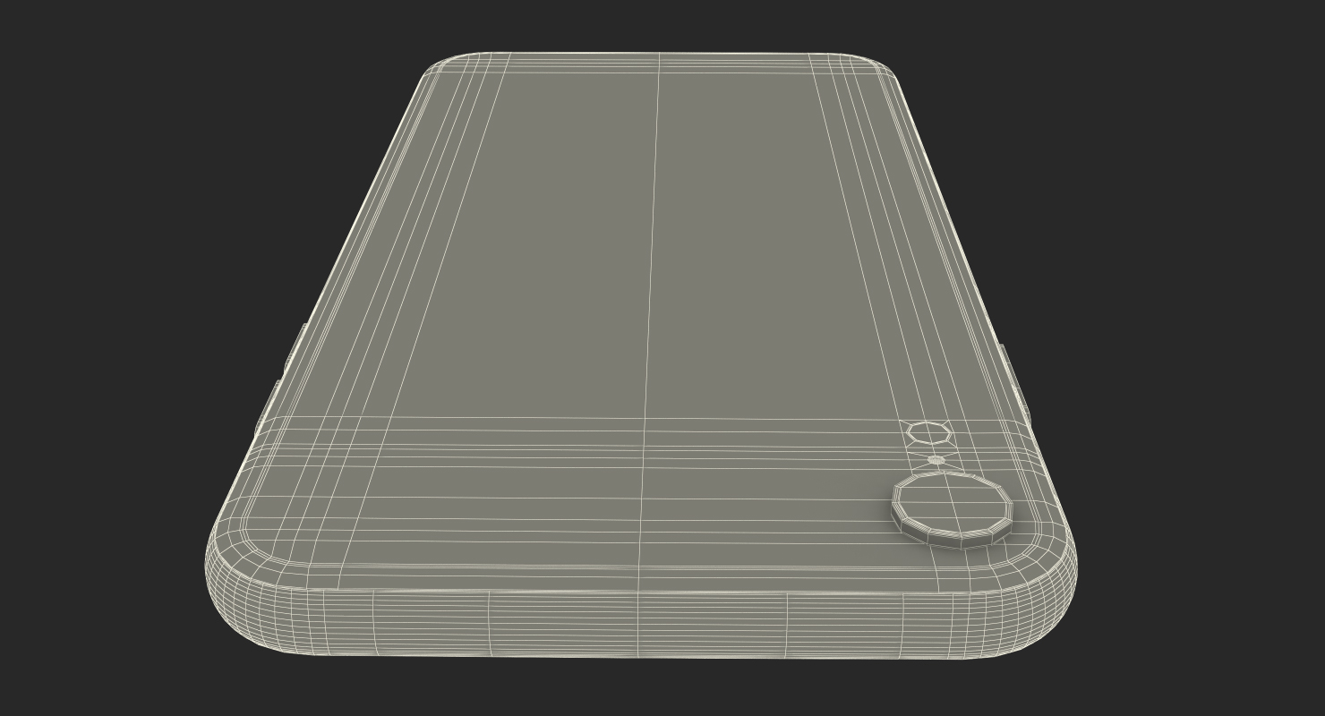 iPhone XR Blue 3D model