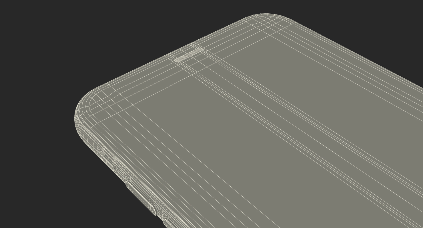 iPhone XR Blue 3D model