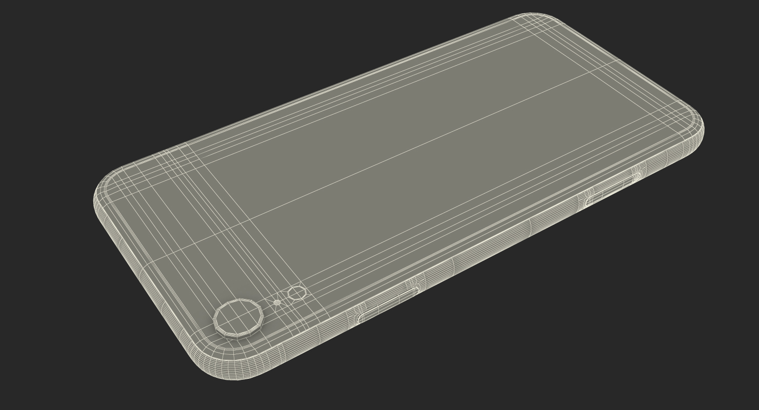 iPhone XR Blue 3D model