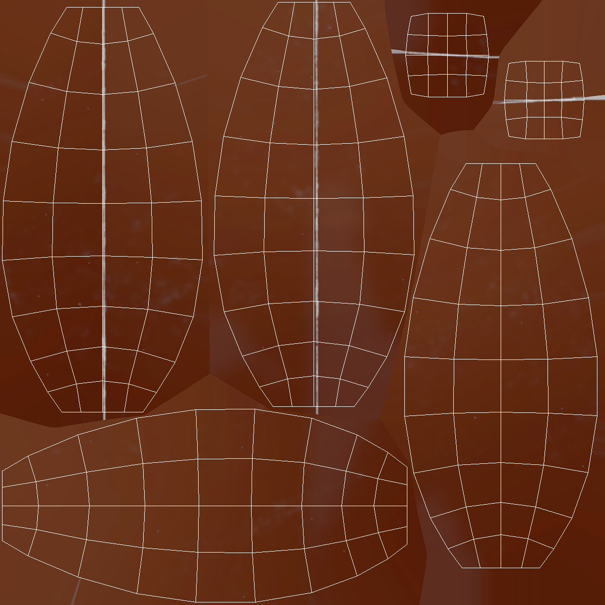 3D Milk Chocolate Egg model